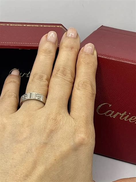 cartier love ring review|cartier love ring real.